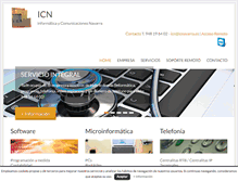 Tablet Screenshot of icnavarra.es